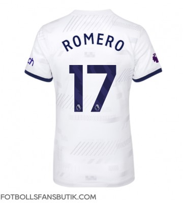 Tottenham Hotspur Cristian Romero #17 Replika Hemmatröja Damer 2023-24 Kortärmad